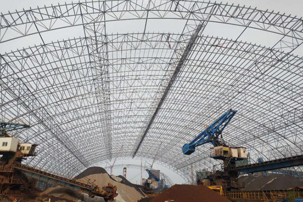 施工中的沙鋼淮鋼分廠